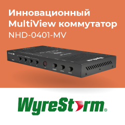 WyreStorm выпускает инновационный MultiView коммутатор NHD-0401-MV