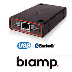 Новый расширитель AVB/USB с беспроводной технологией Bluetooth для платформы Biamp Tesira