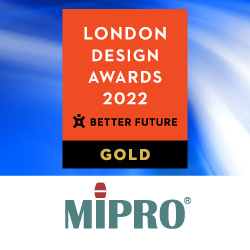 MIPRO ACT-848 завоевала золото на London Design Awards 2022