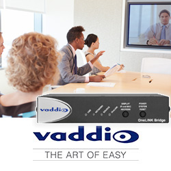 Vaddio представила новый AV интерфейс OneLINK Bridge