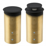 Двухэлементный выдвижной двойной кардиоидный конденсаторный микрофон. Цвет черный