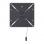 Настенное крепление для ЖК-панели 15-40", VESA 200x200, -5°-12°, до 20кг, черный