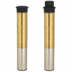 Моторизованный, выдвижной всенаправленный конденсаторный микрофон. Цвет черный