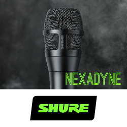Shure представляет динамические вокальные микрофоны Nexadyne™ с технологией Revonic™