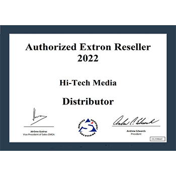 Авторизованный реселлер Extron 