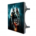 Светодиодный экран для создания видеостен, шаг пикселя 1,67мм, 800 кд/м.кв., угол просмотра 160/160 град., 3000:1, фронтальный доступ, IP30, 480×480×86мм, 8,95 кг