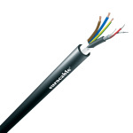 Спикерный кабель с 1 цифровой парой (2х26 AWG) + питание (3x2,08 мм.кв.), огнестойкий