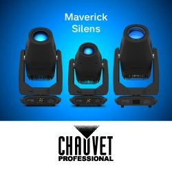 Maverick Silens от Chauvet-Professional: бесшумные прожекторы для объектов, где важна тишина