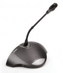 Пульт председателя с микрофоном на короткой ножке 313 мм.