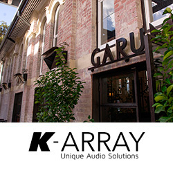 Идеальный звук K-array для роскошного отеля сети Mariott