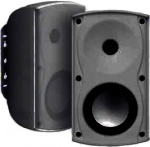 Настенный громкоговоритель. 30W c 100V соединением на 30, 15, 7.5, 3.75W & 8Ом. c/w U-образные брекеты. Цвет черный. Цена за пару. 