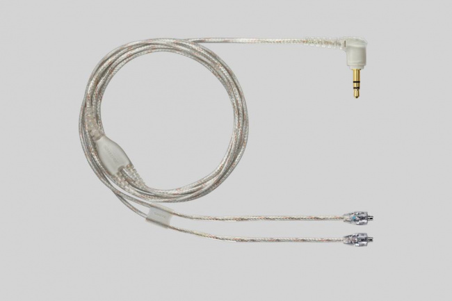 Shure EAC64CLS - Сменный кабель для SE 215, SE315, SE425, SE535, SE846 прозрачный, посеребренные MMCX коннекторы, длина 62 см