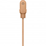 Субминиатюрный всенаправленный конденсаторный петличный микрофон DuraPlex, цвет коричневый, разъём LEMO3, аксессуары в комплекте