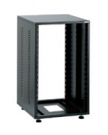 Рэковый шкаф, 12U, глубина 540мм, сталь черного цвета