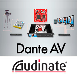 Dante AV: объединение аудио и видео в сетевой инфраструктуре