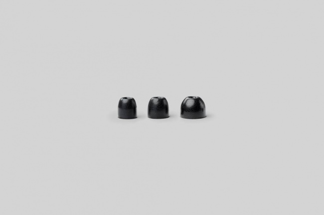 Shure EABKF1-100L - Мягкие черные вставки для наушников SE215, SE315, SE425, SE535, SE846, 50 пар, большие