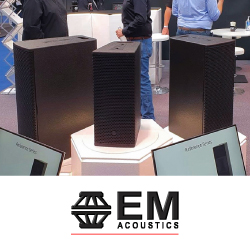 EM Acoustics представила две новинки R8 и R12 на выставке PLASA в Лондоне