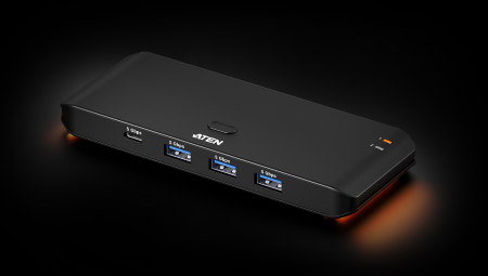 2-портовый USB 3.2 Gen1 переключатель для совместного использования 4х периферийных устройств