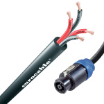 Спикерный кабель 8x4мм.кв., разъём Speakon, 10м