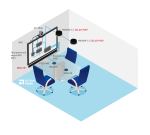 Решение для небольшой переговорной комнаты #4: 