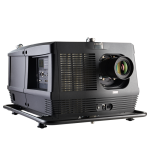 Трехчиповый DLP-проектор 26000 лм, WUXGA, 16:10, одна лампа, 2200:1, без объектива. Разъемы: DVI-I (HDCP, включая аналоговый сигнал RGB YUV), SDI/HDSDI/двойной HDSDI/3G/BarcoLink. Вес 99кг.