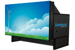 Видеокуб 60", UXGA, LED источник света, 1200 лм, 2500:1, зазор 0,2мм