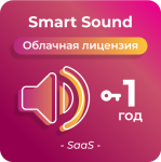 Простая лицензия для платформы SmartPlayer, тариф Smart Sound, 1 год