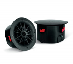 Потолочный коаксиальный двухполосный громкоговоритель для конференций 6.5", глубина установки 155 мм, номинальная мощность 60 Вт ( 240 Вт пик) на 8 Ом, максимальный SPL 106 дБ, 130 угол раскрытия, черная сетка.