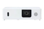 Трехчиповый 3LCD-проектор 5200 лм (со стандартным объективом), WXGA 1280 x 800, 16:10, одна лампа, 10000:1. HDMI x 2. USB. Вес 6,5кг. Белого цвета