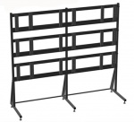 Модульный комплект креплений для видеостены напольного типа; конфигурация 3х3 дисплея; подходит для дисплеев с диагональю 46, 47, 55, 60" и весом до 85 кг, цвет черный и белый