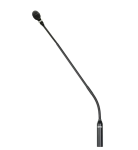 Конденсаторный кардиоидный микрофон со световым LED-индикаторным кольцом на "гусиной шее" для конференц-баз серии BC-100 и BC-T. Выходной разъём 4-pin XLR. Частотная характеристика 50 Гц ~ 18 кГц. Требуемое фантомное питание DC 5~9 В.  Длина 485 мм.