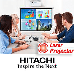 Hitachi демонстрирует новые лазерные проекторы с ультракоротким фокусным расстоянием