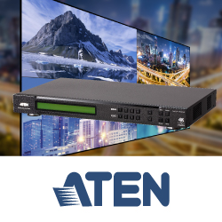 Новый матричный коммутатор-масштабатор VM6404HB от ATEN