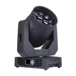 Поворотная голова LED типа WASH, 12 х 40 Вт, 4-в-1 RGBW, угол раскрытия луча 7°до 55°, 2700K-8000K, Beeeye Version эффект калейдоскопа, DM