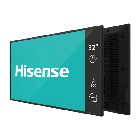 Информационный дисплей 43", 3840 x 2160, 500 нит, Android 14, 24/7, VESA 300×300