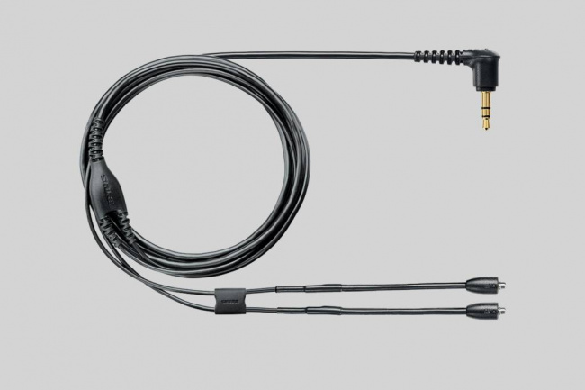 Shure EAC64BKS - Сменный кабель для SE 215, SE315, SE425, SE535, SE846 черный, посеребренные MMCX коннекторы, длина 62 см