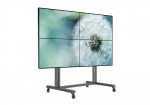 Видеостена 2х2 из панелей LG 49VL5F, 98", шов 3,5 мм; мобильная напольная стойка