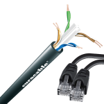 Патч-корд кабель CAT6 UTP P, разъём RJ45-6/RJ45-6, 3м 