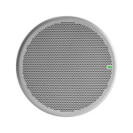 Круглый потолочный микрофонный массив, серебристого цвета