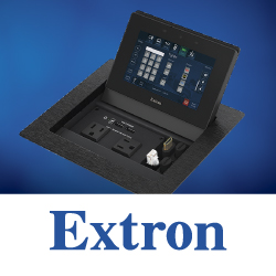 Новая элегантная 5-дюймовая панель Extron Cable Cubby сочетает в себе функциональность и стиль