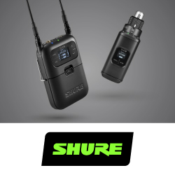 Цифровые беспроводные системы Shure SLX-D дополнены приемником и передатчиком-плагоном