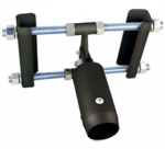 SYSTEM 2 - Крепление на двутавровую балку для штанги 50 мм, макс. нагрузка 140 кг, цвет - черный