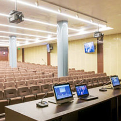 Congress hall for the trade mart VDNH-EXPO 