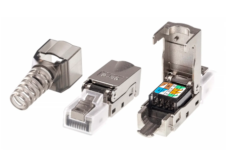 Разъём кабельный Cat6A RJ-45, упаковка 10 шт.