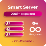 Серверная лицензия по количеству устройств за 1 сервер, 2001+  On-Premise