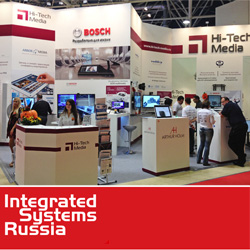 Хай-Тек Медиа представила новинки на выставке Integrated Systems Russia 2014