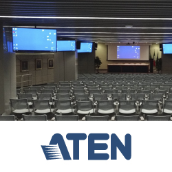 AV-распределение и унифицированные коммуникации для лекционного зала на решении ATEN