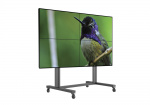 Видеостена 2х2 из панелей LG 49VL5G, 98", шов 3,5 мм; мобильная напольная стойка