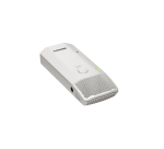 Настольный микрофон передатчик, кардиоидная диаграмма. Цвет белый