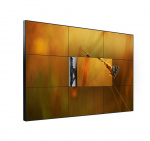 Видеостена 3х3 из панелей LG 49VL5G, 147", шов 3,5 мм; настенное выдвижное крепление (Multibrackets)